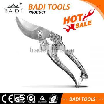 BADI new strong high quality zinc alloy handle garden pruning shear /garden pruner