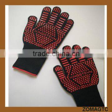 Wholesale Aramid Fiber Heat Resistant BBQ Gloves Cooking Gloves photo-4