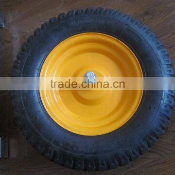Garden Trolley Ues Wheels Rubber Wheel 4.00-8 With Steel Rim photo-6
