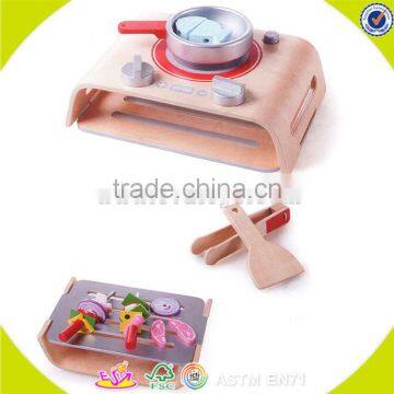 wholesale baby wooden kitchen toy,creative baby wooden kitchen sets toy,kids role play wooden kitchen toy for fun W10C151