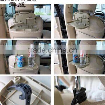 Hot sale Multi-function Car back seat folding tray