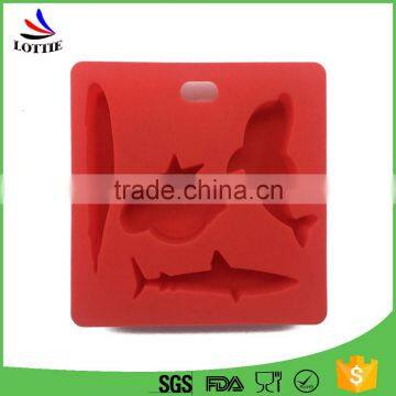 Mini Fish Shape Silicone Ice Molds Silicone Chocolate Molds photo-2