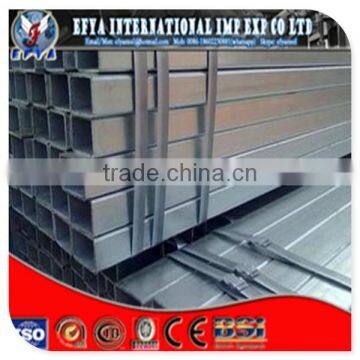 Hot rolled construction pregalvanized Square hollow section ST37