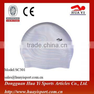 Wholesales Silicone Comfortable Silicone Durable Swimming Caps photo-3