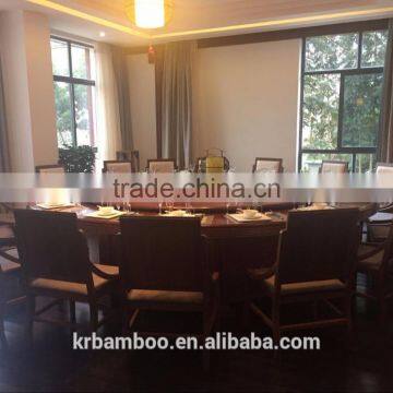 High quality bamboo furniture for dining private room use