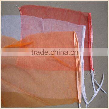 colorful PE mesh bag for vegetable packing