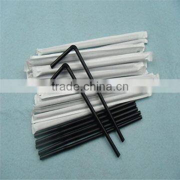 New product popular individual wrapped drinking straws