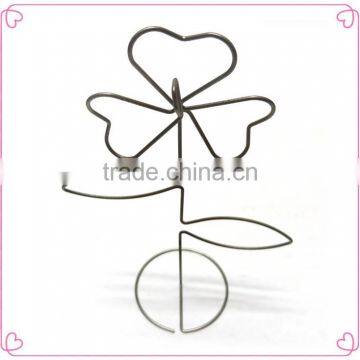 Popular OEM flower shaped metal card clip gifts