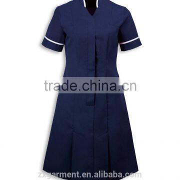 2017 New nurse dress /nurses uniform patterns