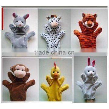 2015hot sale animal finger puppets glove ,puppet glove,finger puppet glove