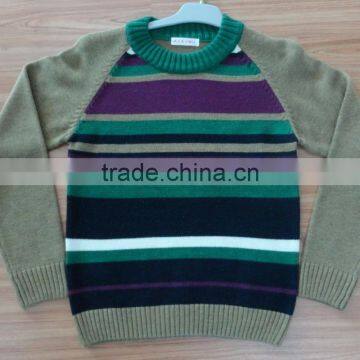 Wholesale Kids Boys Knitted Sweater Pullover Long Sleeve Boys Sweater With 2 Colour(BKN1527)