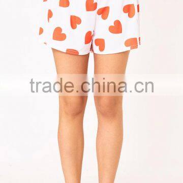 MGOO Custom Design Slogan PJ Set Back Print Jersey Pajamas Full Print Short Pyjama Set photo-6