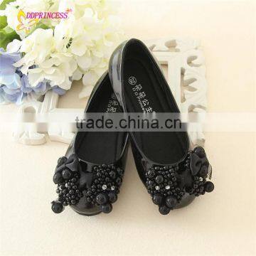 new arrival kids flower girl bow tie school shoes girl dance wear princess shoes for girl for 2 years old