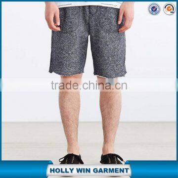 Pure Color Mens Cutoff Knit Board Shorts for Sale photo-1