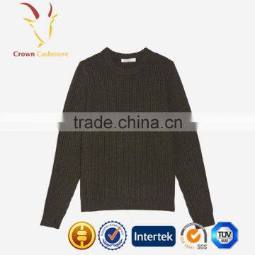 Men Handmade Crew Neck Tight Pullover Sweater photo-6