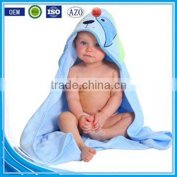 Competitive Price Cuddle Flannel Velour Custom Animal Baby Towel With Hood photo-5