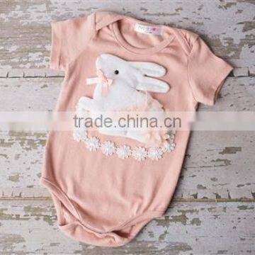 New Born Baby T Shirt Cute Easter Bunny Baby Clothing Baby Summer Rompers photo-2