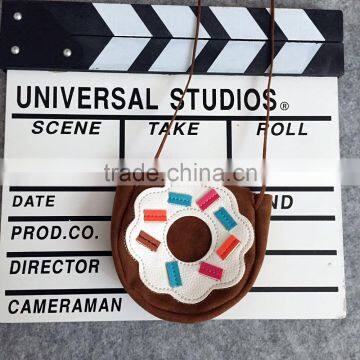 S16228A High Quality Suede Kids Cute Messenger Bag photo-3