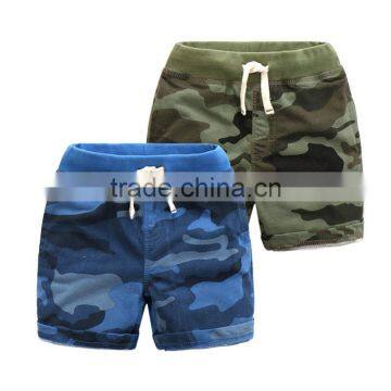 Sport style wholesale full printing boys cotton shorts