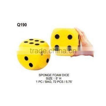 (Q190) SPONGE FOAM DICE