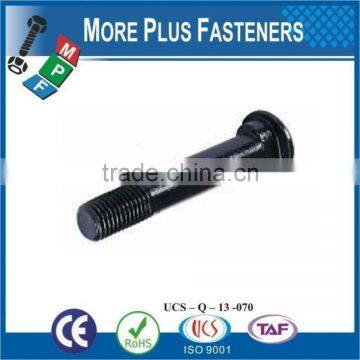 Made In Taiwan Button Head Fish Bolts With Round Head Oval Neck And Rolled Thread Track Bolt photo-3