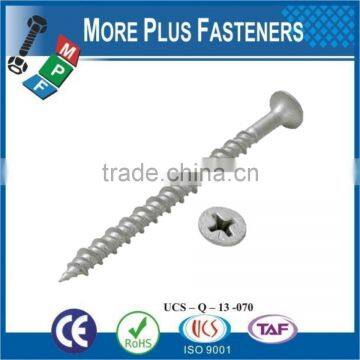 Made in Taiwan Tapping Screw With Hi Lo Thread