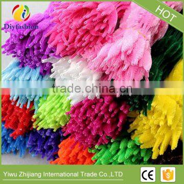 Fashion Christmas Chenilles Children Plush Educational Toy Crafts Colorful Pipe Cleaner Toys Handmade DIY Craft photo-3