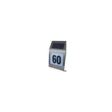 Sell Solar House Number Lamp