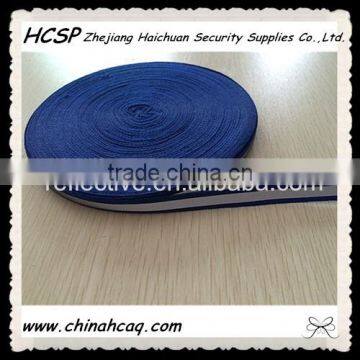 High Visibility Polyester Fiber Single Face Sew on Reflective Webbing photo-5