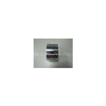 Custom printing LED electronic product labels with silver PET material