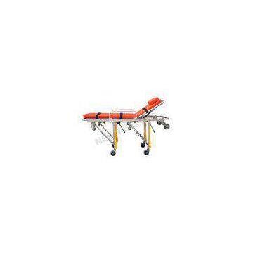 Foldable Aluminum alloy Ambulance Stretcher Trolley with ISO9001 / 13485