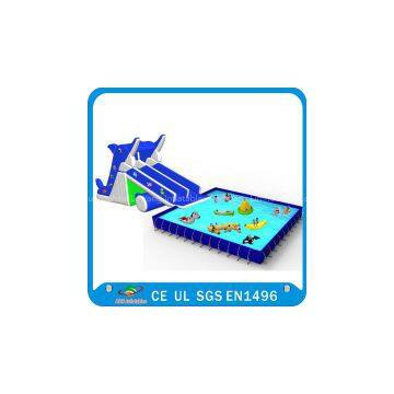 2015 inflatable water park with swimming pool