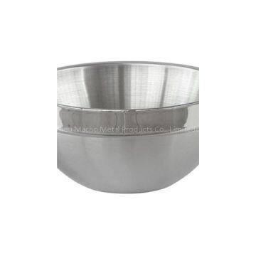 MB006 Stainless Steel Barware Single-walled Salad Bowl/Mixing Bowl/Fruit Bowl