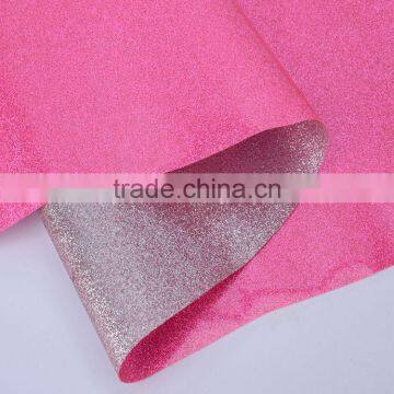 Factory Supply Shiny Glitter Pvc Cosmetic Bag Material photo-2