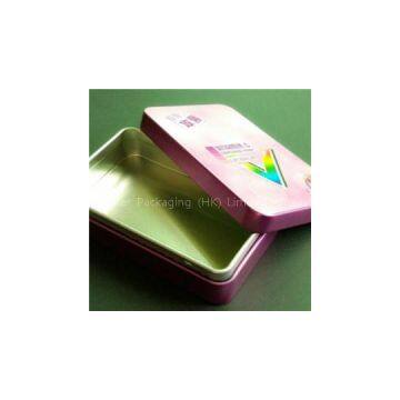 Colorful Metal Tinplate Candy Tin Containers With Cover