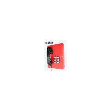 Red Auto Dial Emergency Phone Wearable For Railway Or Metro System