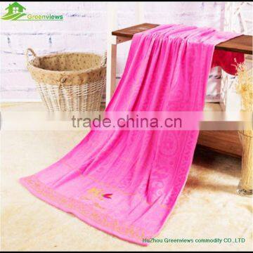 Hot selling pesternal beach towel for wholesales super size beach towel towel blanket beach