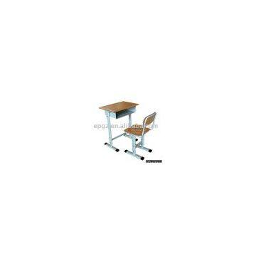 single student desk and chair ,school desk and chair , school furniture