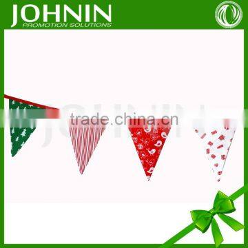 Cotton Material Printed Pennants String Triangle flags