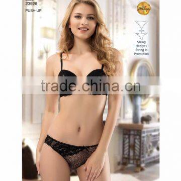 Women push up bras panty set sexy lingerie set wholesale factory Turkey