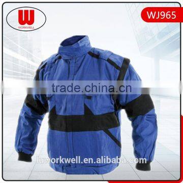 Black and Blue Sport Softshell Jacket