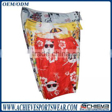 boy shorts boxer blank board shorts wholesale