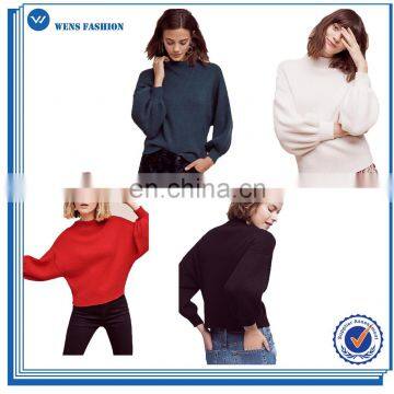 Hot sale woolen sweater designs for ladies fashion fitness sweater 2017 women sweater