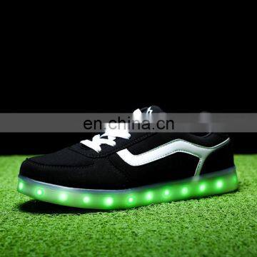 Latest Hot Sale Womens Night Club Casual Shoes USB Rechargeable LED Shoes Sneakers Wholesale Mens Footwear photo-6