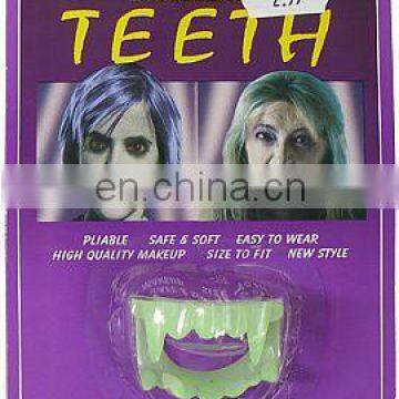 CG-H8010 Halloween luminous teeth glow in the dark teeth makeup teeth