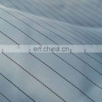 5mm stripe polyester antistatic fabric supplier