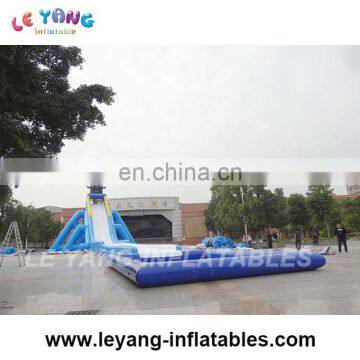 Gaint Inflatable slide with swimming pool / water slide pool for kids and adult