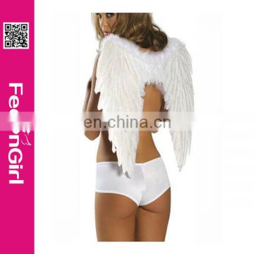 No moq China supplier cheap white angel wing decoration paypal accepted