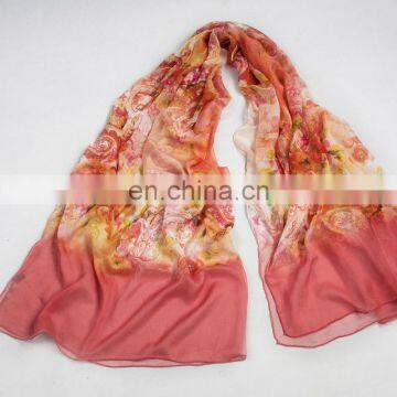 2015fashion style newest high quality silk crepe georgette digital printing pashmina(SP860L)