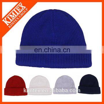 2017 Custom 100% Acrylic blank beanie hat for promotional activities